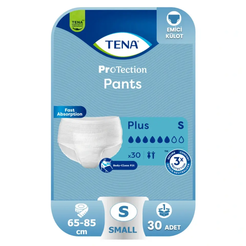 TENA Pants Plus (30 lu) S (6 Damla)