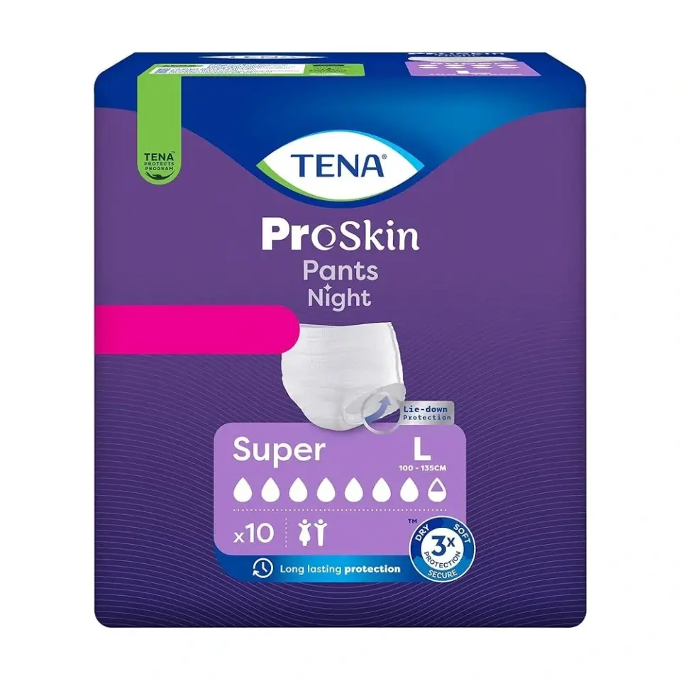 TENA Pants Night Super (10 lu) L (7,5 Damla)