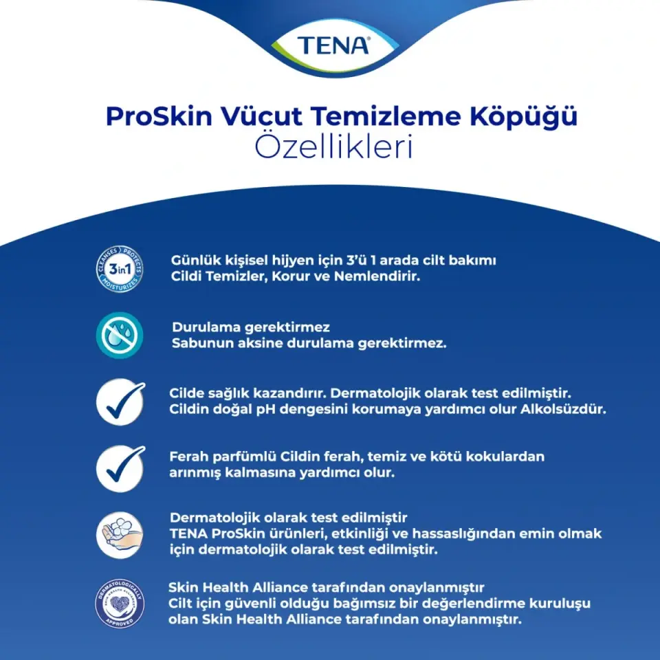 TENA WASH MOUSSE 400ML