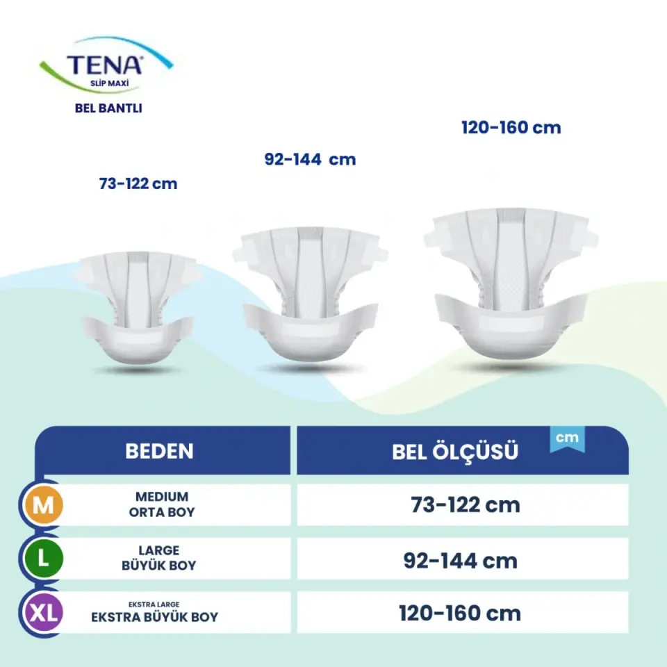 TENA Slip Maxi (24 lü) M (8 Damla)