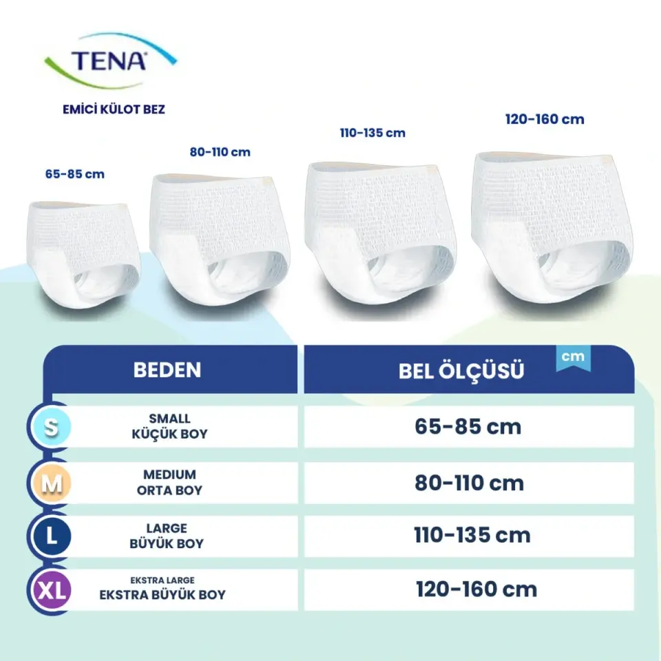 TENA Pants Plus (30 lu) L (6 Damla)