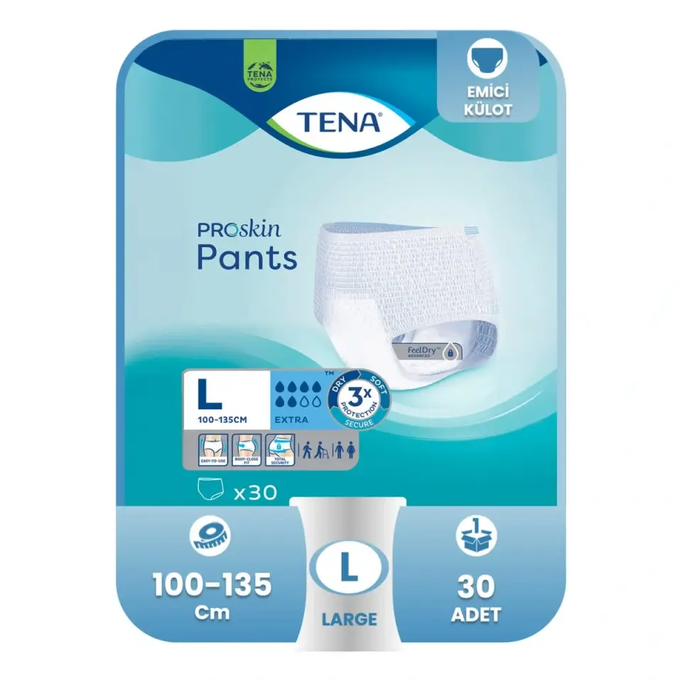 TENA Pants Plus (30 lu) L (6 Damla)