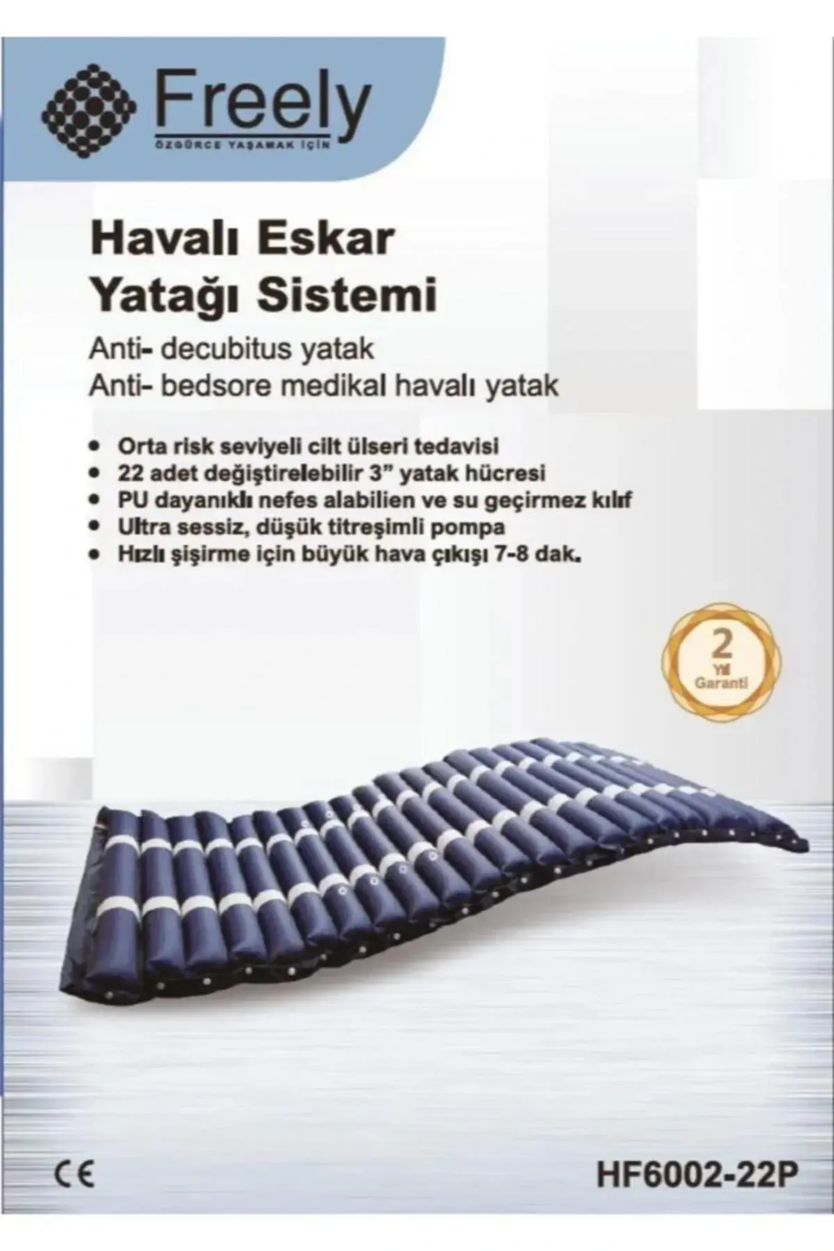 FREELY BORU TIPI HAVALI YATAK HF6002-22P