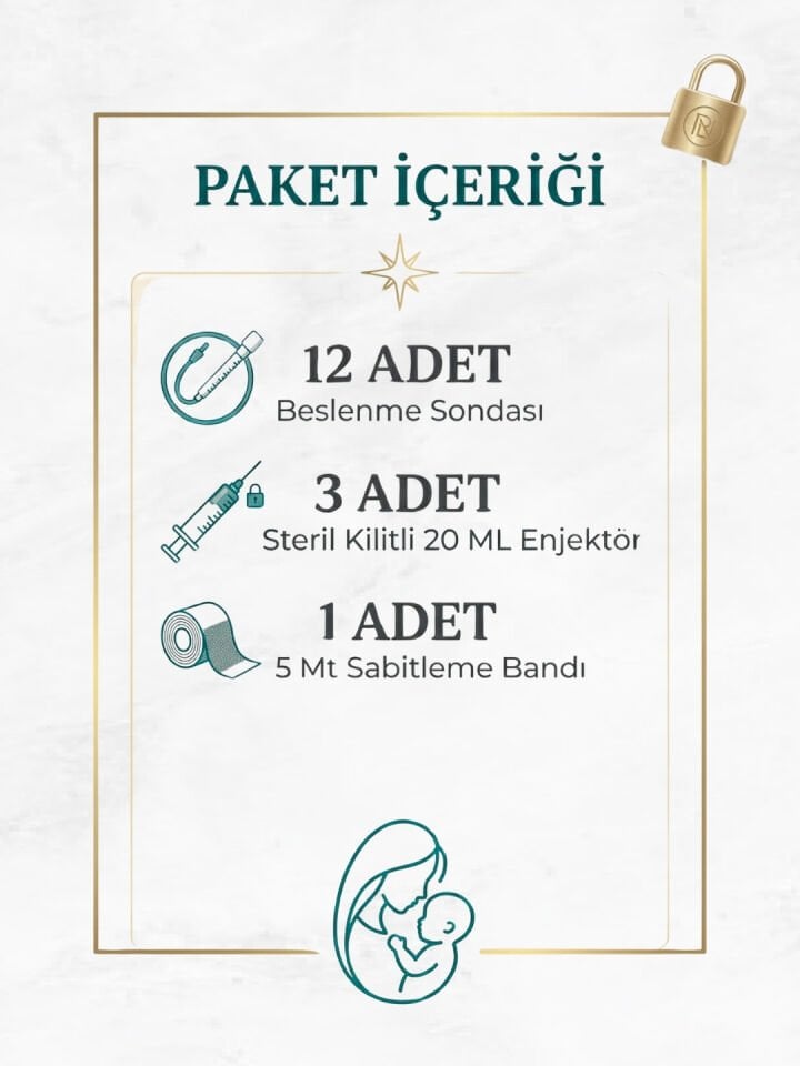 FİXFLEX EMZİRME DESTEK SİSTEMİ (EDS) SETİ 3-4 AYLIK NO:08 MAVİ