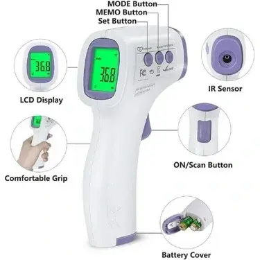 Galena HW-7 Dijital Temassız Ateş Ölçer