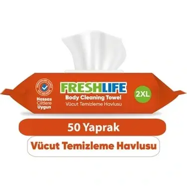 FRESHLIFE PERINE VE VUCUT BOLGESI HAVLUSU 50 LI