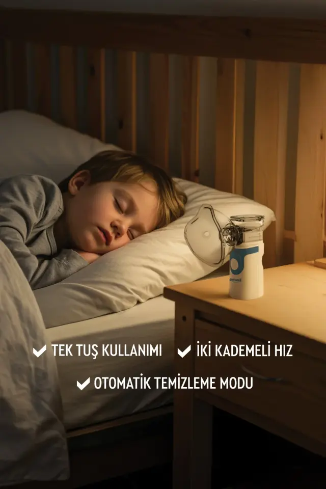 Getwell UN101 Mesh Şarjlı Nebulizatör