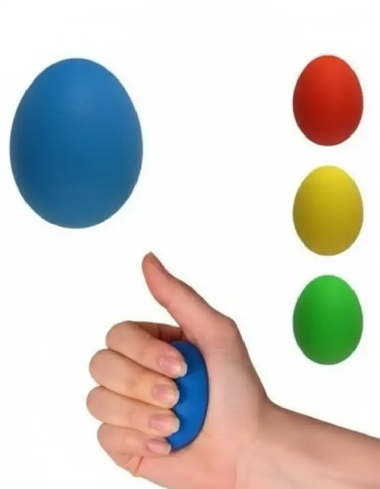 FİXFLEX SİLİKON EL EGZERSİZ TOPU