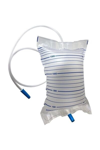 AYSET MUSLUKLU IDRAR TORBASI 2000ML STERIL (10 ADET)
