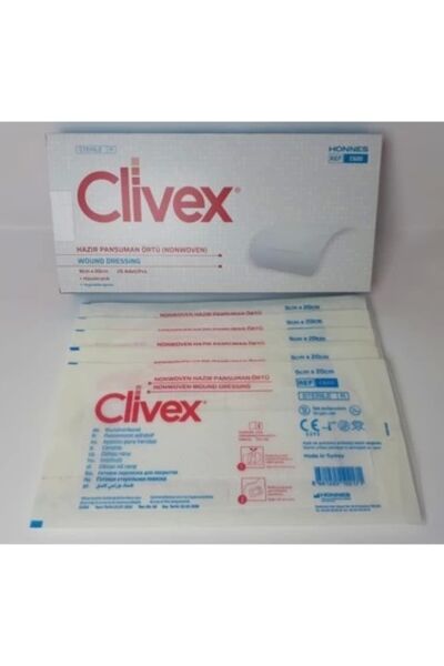 CLIVEX SU GECIRMEZ PEDLI 9X20CM (5 ADET)