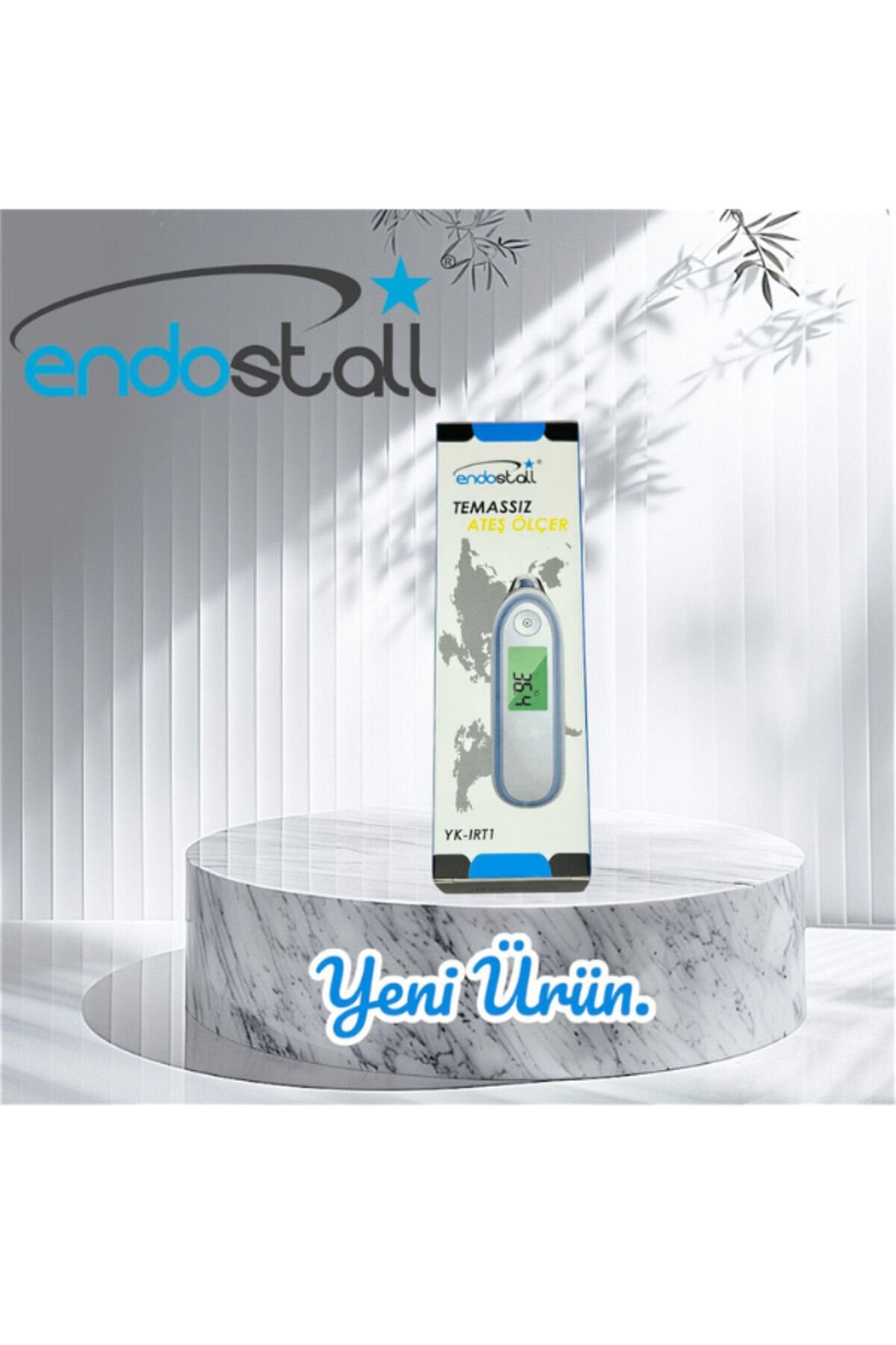 Endostall YK-IRT1 Dijital Kulak Ve Alından Ateş Ölçer