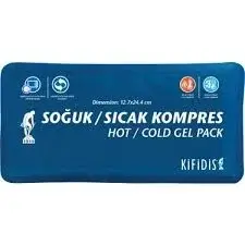 K510 Kifidis Sıcak/Soğuk Jel Kompres 12.7x24.4 cm