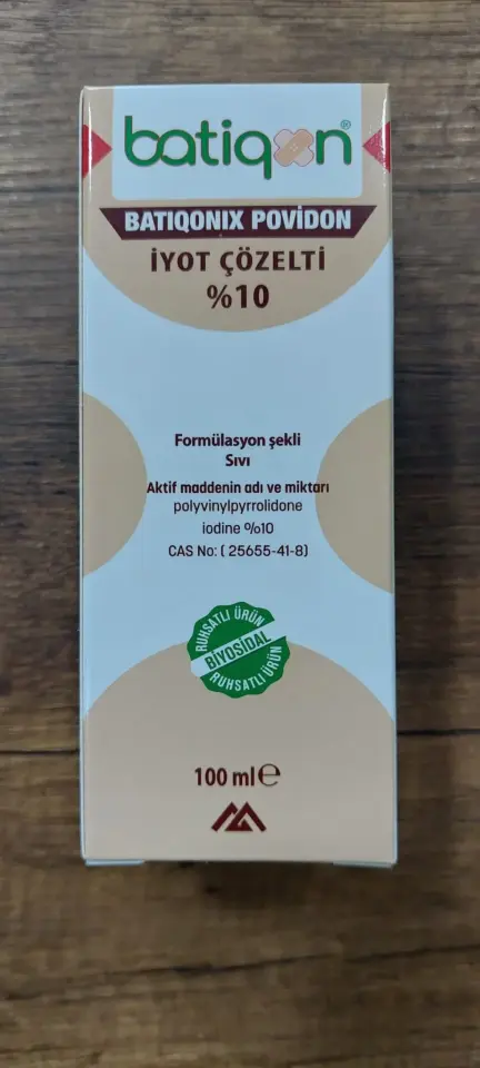 Batikon/İsosol/Poviofix 100 ML