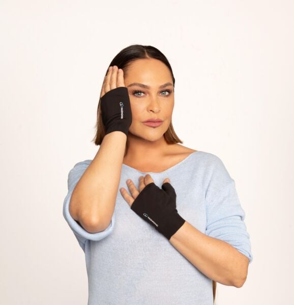 Magnasand Doğal Manyetik Kumlu Parmaksız Eldiven