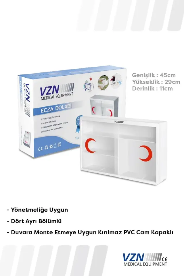 VZN Ecza Dolabı Plastik