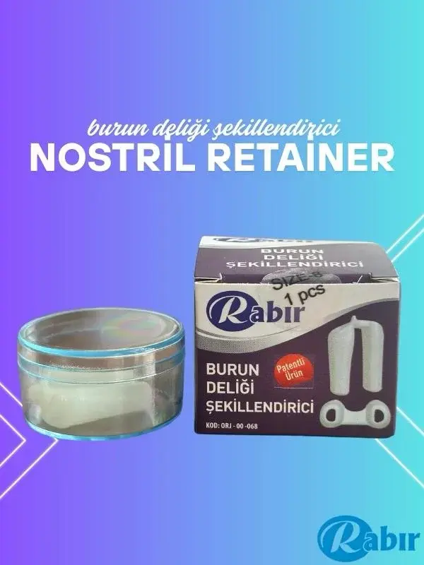 RABIR NOSTRİL RETAİNER (BURUN DELİĞİ ŞEKİLLENDİRİCİ)