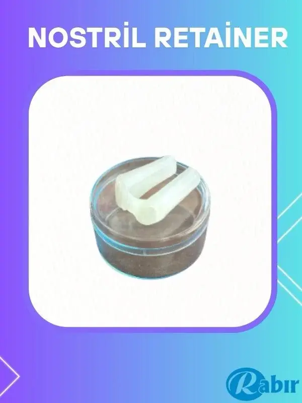 Rabır Nostril Retainer (Burun Deliği Şekillendirici) 9