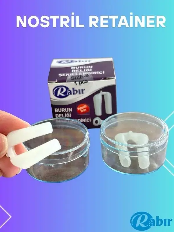 Rabır Nostril Retainer (Burun Deliği Şekillendirici)